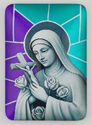 Magnet & Livret de Neuvaine - Sainte Thérèse