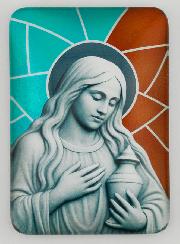 Magnet & Livret de Neuvaine - Sainte Marie Madeleine