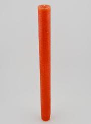 Bougie Teintée Masse 27cm - Orange