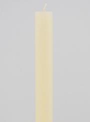 Bougie de Prière Teintée Masse - Blanc Perlé