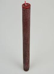 Bougie de Prière Teintée Masse - Rouge Velours