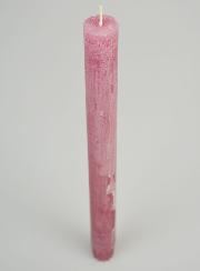 Bougie de Prière Teintée Masse - Rose Poudré