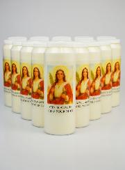 Lot de 20 Bougies de Neuvaine à Sainte Agathe