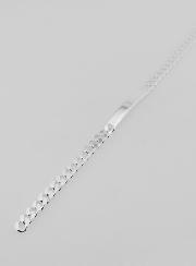 Gourmette Homme en Argent - Maille 5mm