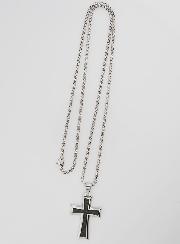 Collier Religieux Homme - Croix Géométrique