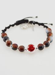 Bracelet Dizainier Réglable - Tons Marrons