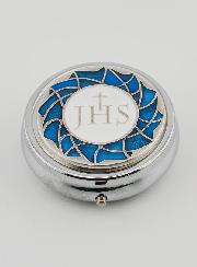 Custode à Hostie Argentée - JHS