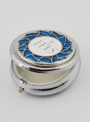 Custode à Hostie Argentée - JHS