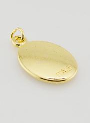 Médaille Christ Miséricordieux Dorée - 25mm