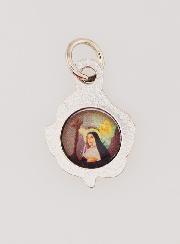 Médaille Rose 14mm - Sainte Rita