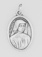 Médaille de Sainte Faustine - 22mm