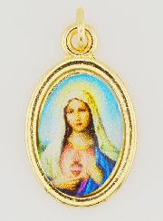 Médaille Sacré Coeur de Marie - 25mm