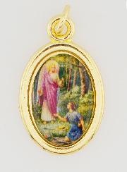 Médaille Saint Raphaël Dorée - 25mm