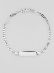 Gourmette de Baptême Enfant en Argent - 16cm