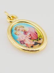 Médaille Saint Joseph Dorée - 25mm