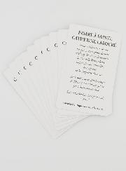 Lot de 10 Cartes de Prière à Ste Catherine Labouré