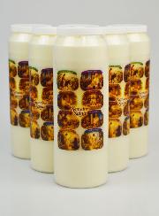 Lot de 6 Bougies de Neuvaine Semaine Sainte