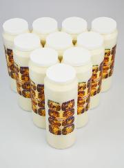 Lot de 10 Bougies de Neuvaine Semaine Sainte