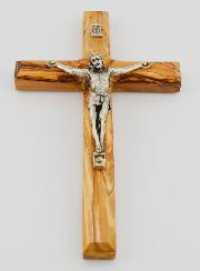 Crucifix en Bois d'Olivier - 18cm