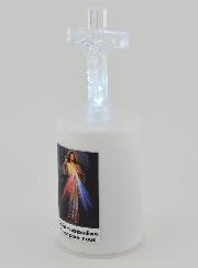 Bougie d'Église à Led Christ Miséricordieux