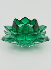 Bougeoir Fleur de Lotus - Vert