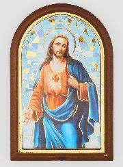 Icône à Poser Sacré Coeur de Jésus - 10cm