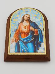 Icône à Poser Sacré Coeur de Jésus - 10cm