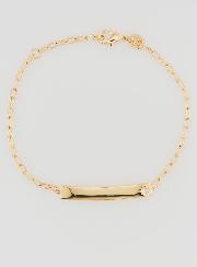 Gourmette Identité Bébé en Plaqué Or - 15cm