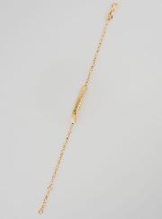 Gourmette de Baptême Enfant en Plaqué Or - 15cm