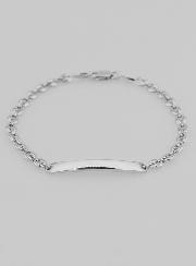 Gourmette de Baptême en Argent 925 - 18cm