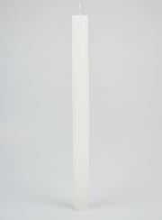 Bougie Teintée Masse 27cm - Blanc