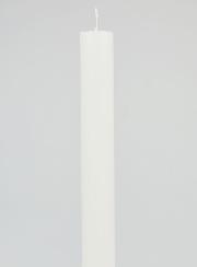Bougie Teintée Masse 27cm - Blanc