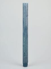 Bougie Teintée Masse 27cm - Bleu Gris