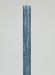 Bougie de Prière Teintée Masse - Bleu Gris
