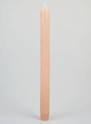 Bougie Teintée Masse 27cm - Rose Ballet