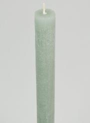 Bougie Teintée Masse 27cm - Vert Jade