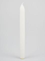 Bougie Teintée Masse 24cm - Blanc