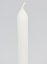 Bougie Teintée Masse 24cm - Blanc