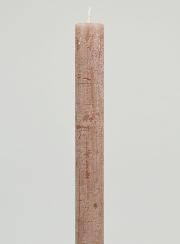 Bougie Teintée Masse 27cm - Taupe