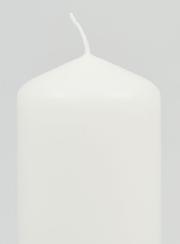 Bougie Décoration 12cm - Blanc Pur