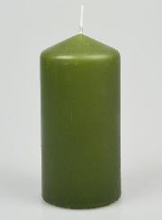 Bougie Décoration 12cm - Olive