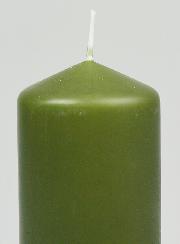 Bougie Décoration 12cm - Olive