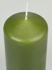 Bougie Décoration 12cm - Olive