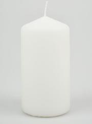 Bougie de Décoration Blanche - 13cm