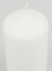 Bougie de Décoration Blanche - 13cm