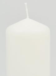 Bougie Décoration 12cm - Blanc Laiteux