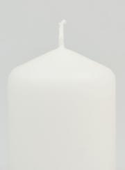 Bougie Décoration 8cm - Blanc Pur