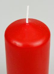 Bougie Décoration 12cm - Rouge