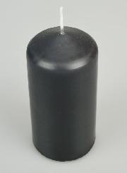 Bougie Décoration 12cm - Anthracite