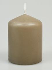 Bougie Décoration 8cm - Taupe